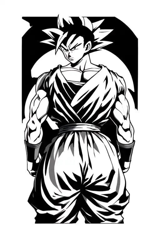 Gohan Ssj 2 With Side Shadows And In The Buttocks