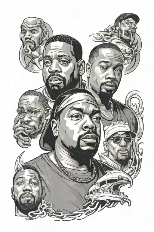 Hip Hop Culture Ice Cube 2Pac Dr Dre