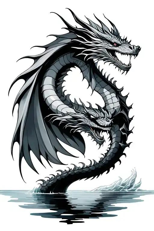 Dragon Water Sun