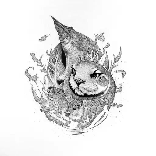 Full Sleeve Nature And Adventure Themed