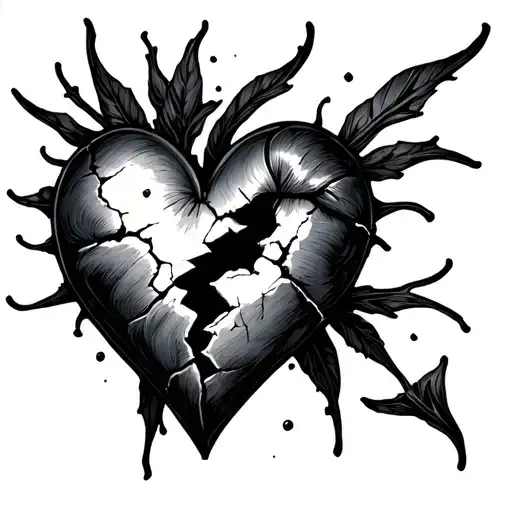 Broken Heart With Noun