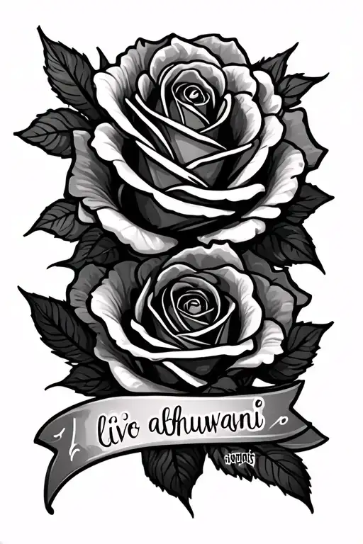 Bible Verse With Rosses And Livhuwani Written