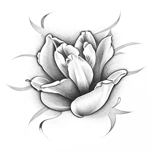 Tulip And Infinity Symbol