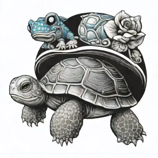 Toadette And Blue Turtle Shell