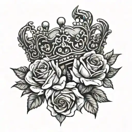 Crown Made From Roses