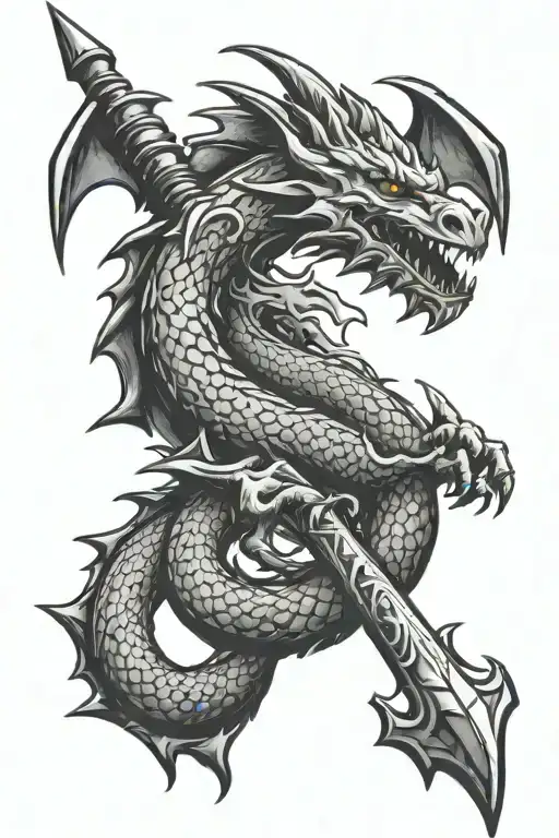 Dragon Spear Piercing Emblem