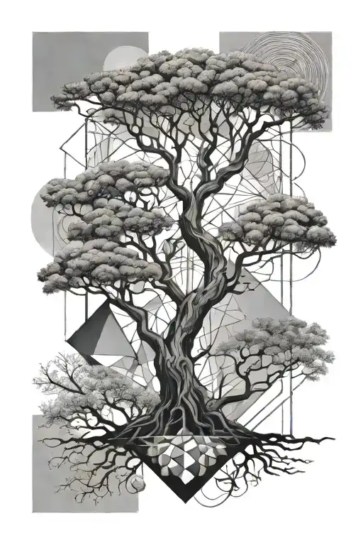 Geometrie And Tree Growing Together