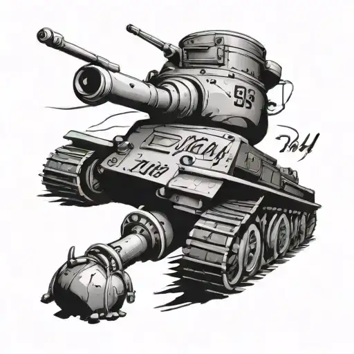 Tank With Memorial Date Or Equal For My Grandpa