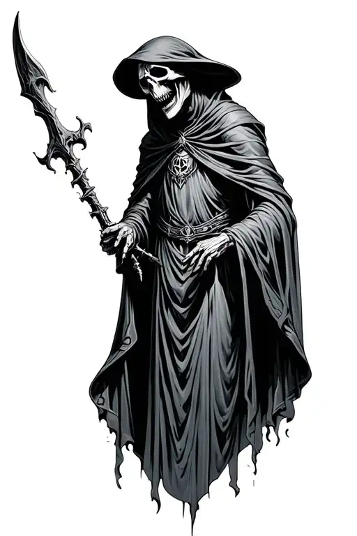 The Grim Reaper Taking 3 Souls