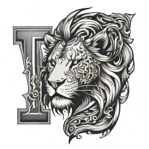 Leo Name Written Just Words