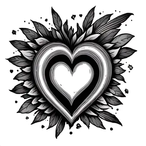 Somewhere Over The Rainbow Pride Heart