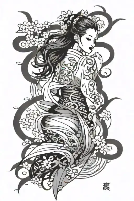 Nezuko Vine Going Down Spine