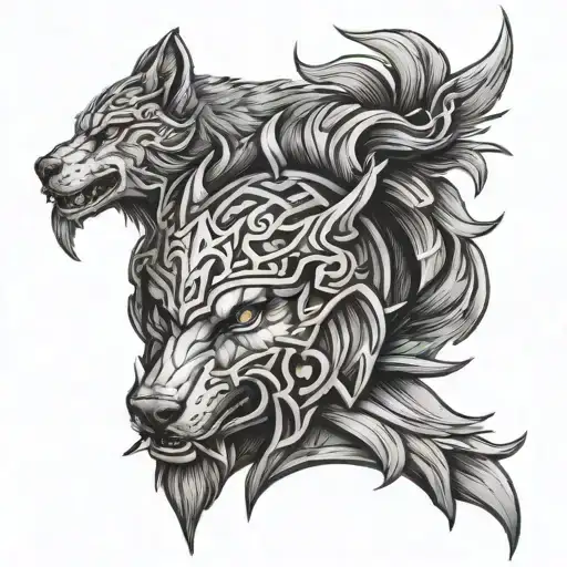 Wolf Spartan Warrior