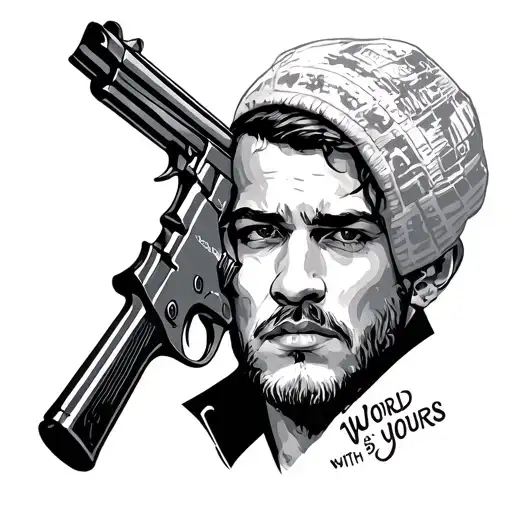 The World Is Yours With A Gun And Guy