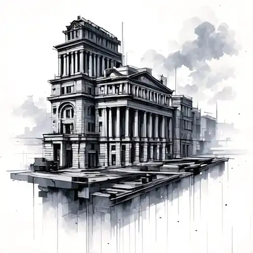 Abstract Depiction Of Building Greatness Page By Page