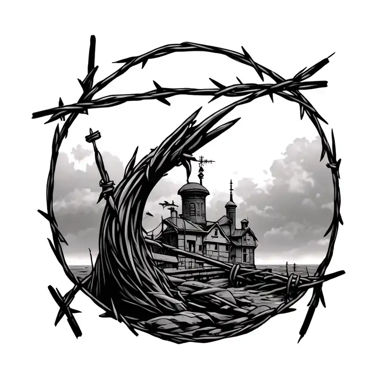 Sevastopol Vektor Barbed Wire