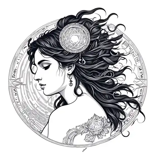 Zodiac Sign Aquarius Woman