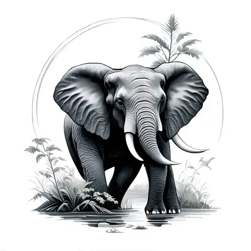 Elephant And Nature