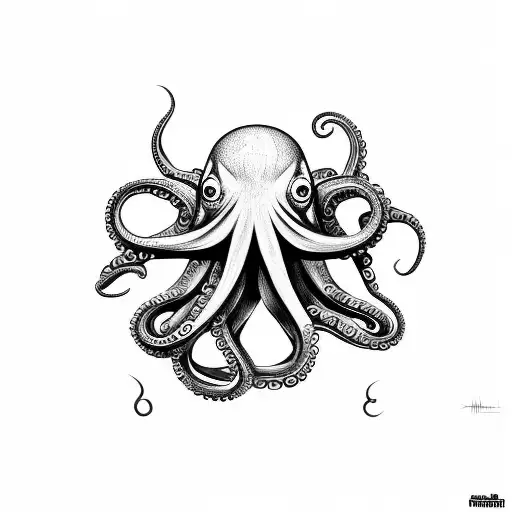 Octopus With Spear