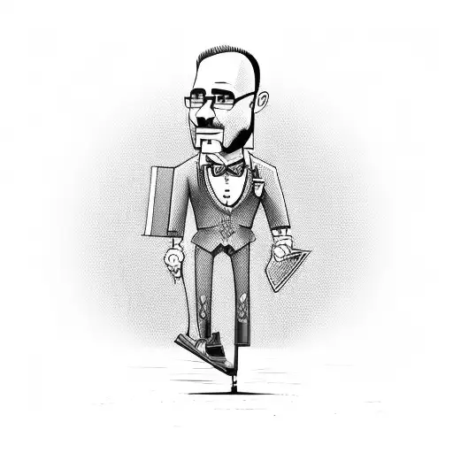 A Corporate Businessman Playing Football