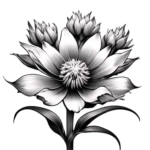 Indian Paintbrush Aerial View