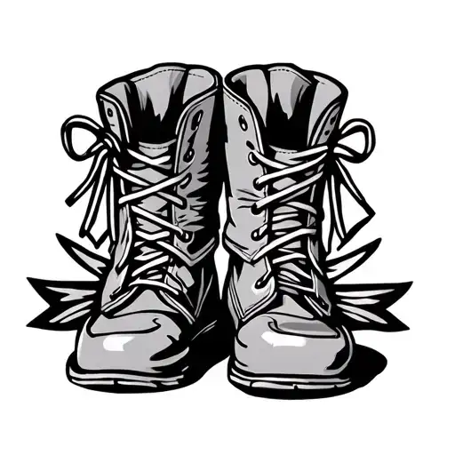 Riding Boot Symbolizing Strength