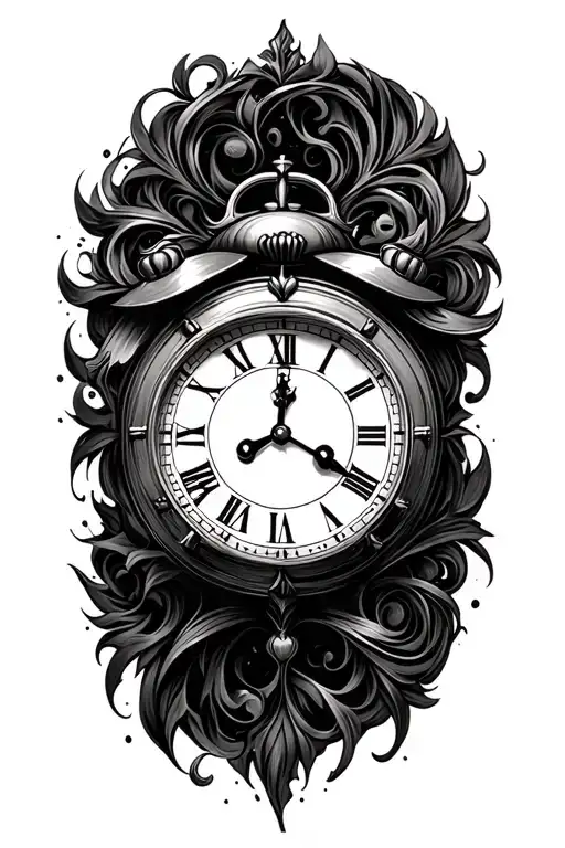 Clock And Time Running