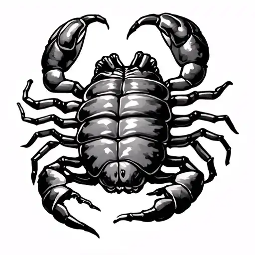 Scorpio And Catepillar