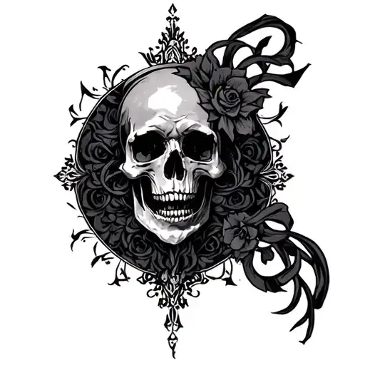 Gothic Style Tattoo Sleeve