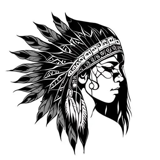Cherokee Tribal Tattoo For Woman With Broken Past My Presence