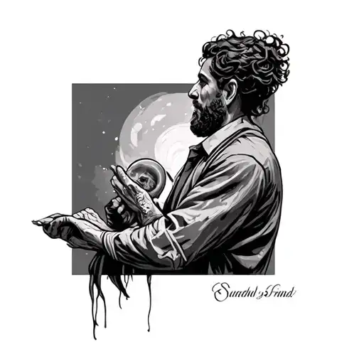 Father Distant From Hand