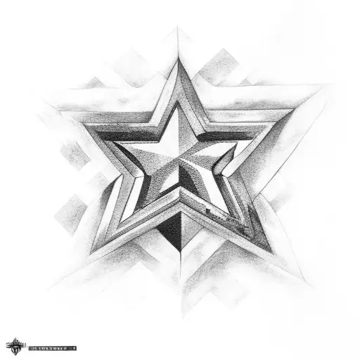 Humanity United Under A Black Star