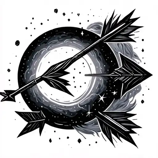 Constellation Sagittarius Arrow