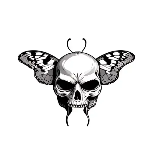 Sphinx Skull Butterfly