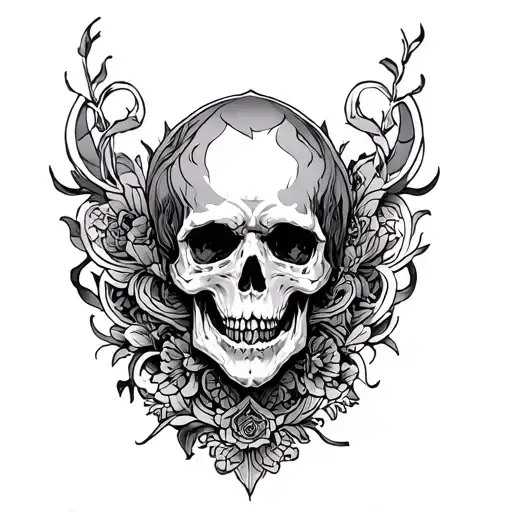 Gothic Style Tattoo Sleeve