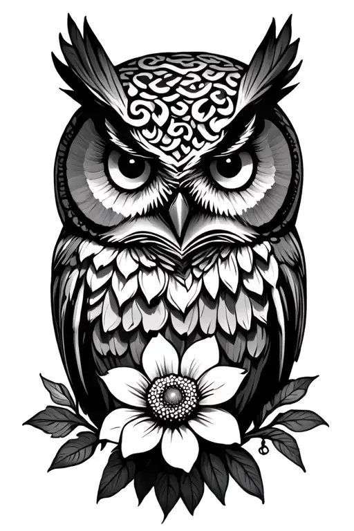 Greek Keynote Owl Flower