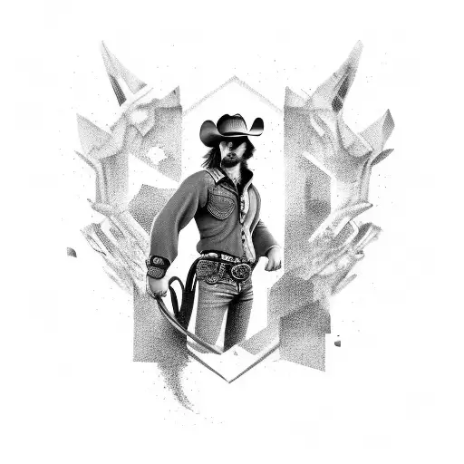 Western Cowboy Sleeve