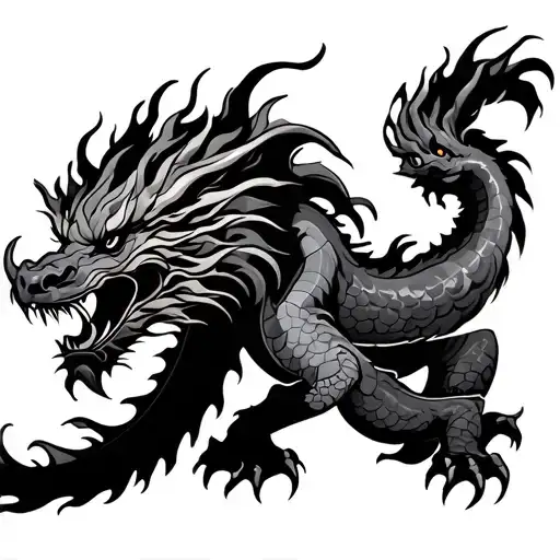Asiatic Fire Dragon