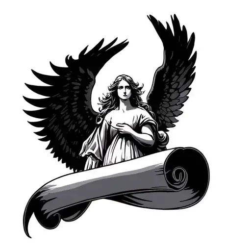 Angel Scroll