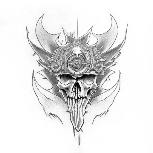 Western Skull Sleeve