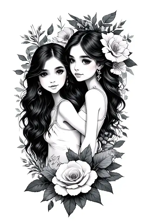 Younger Sister Older Sister Tattoos Inspired