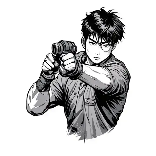 Fighting Rivals University Asian Engineers Male