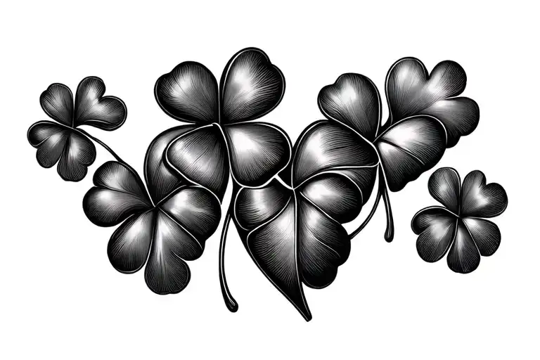 Heart To Heartbeat Line To Clover Intertwined