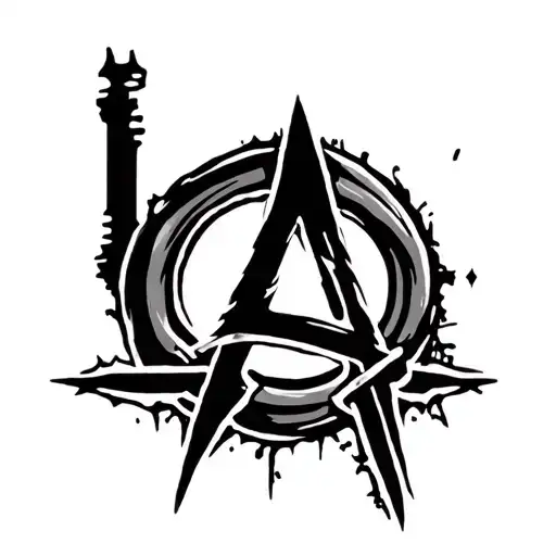 La Anarchy Symbol Made
