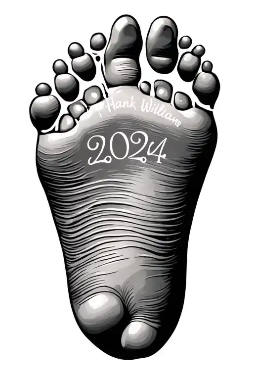 Infant Footprints With Hank William 2024 Written