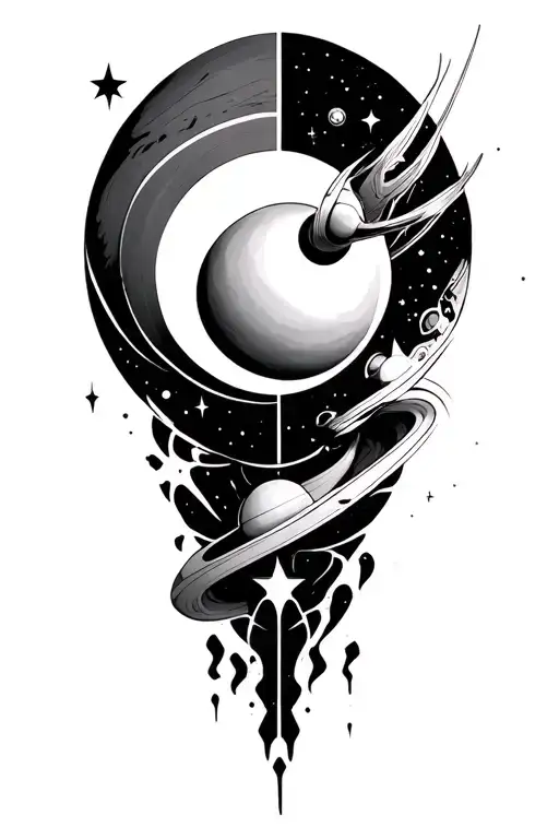 Stars And Planets Body Transformer