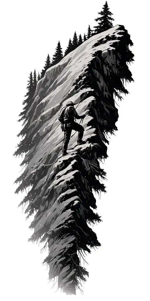 For My Brother Climbing Mountain