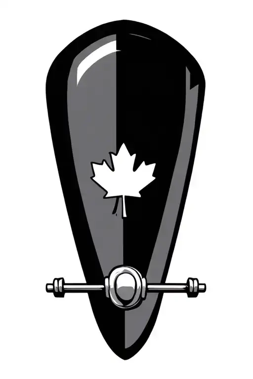 Barbell Canadian Flag
