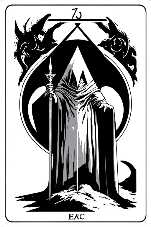 Pyramid Head Tarot Card