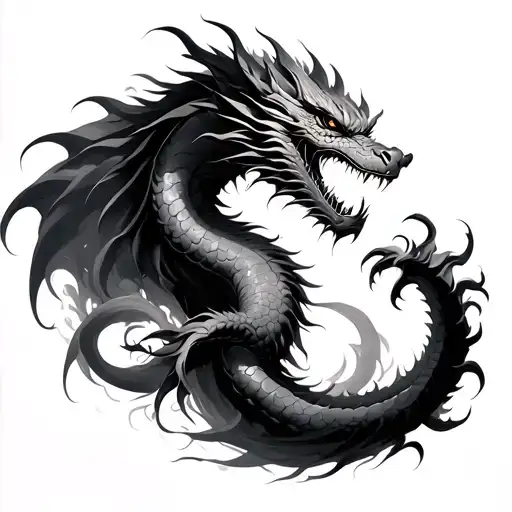 Dragon Jing Jang In The Form Of Mist Dispersing